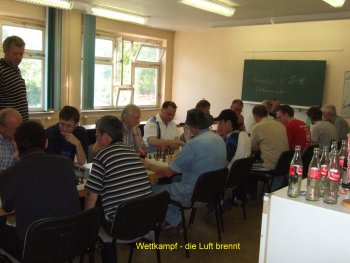 Wettkampf - die Luft brennt